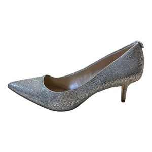 NEW Michael Kors Flex Glitter Heels